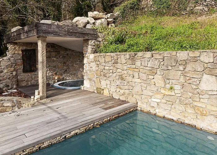 Casa do Cebro Casa con piscina y jacuzzi privados